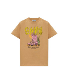 [GANNI] T-shirts Short Sleeve FW26 A1050254 934
