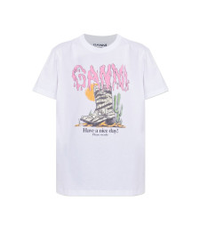 [GANNI] T-shirts Short Sleeve FW26 A1050253 151