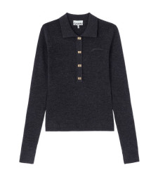[GANNI] T-shirts Long Sleeve FW26 A1070125 252