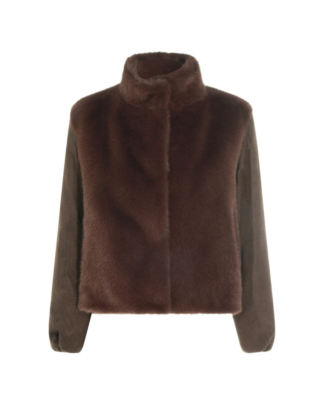 [Herno] Fur Jacket FW26 GI00054DR 12896 8810