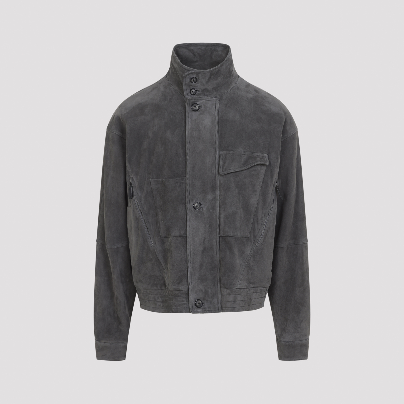 [Giorgio Armani] Leather Jacket FW26 GM004407.AF30029