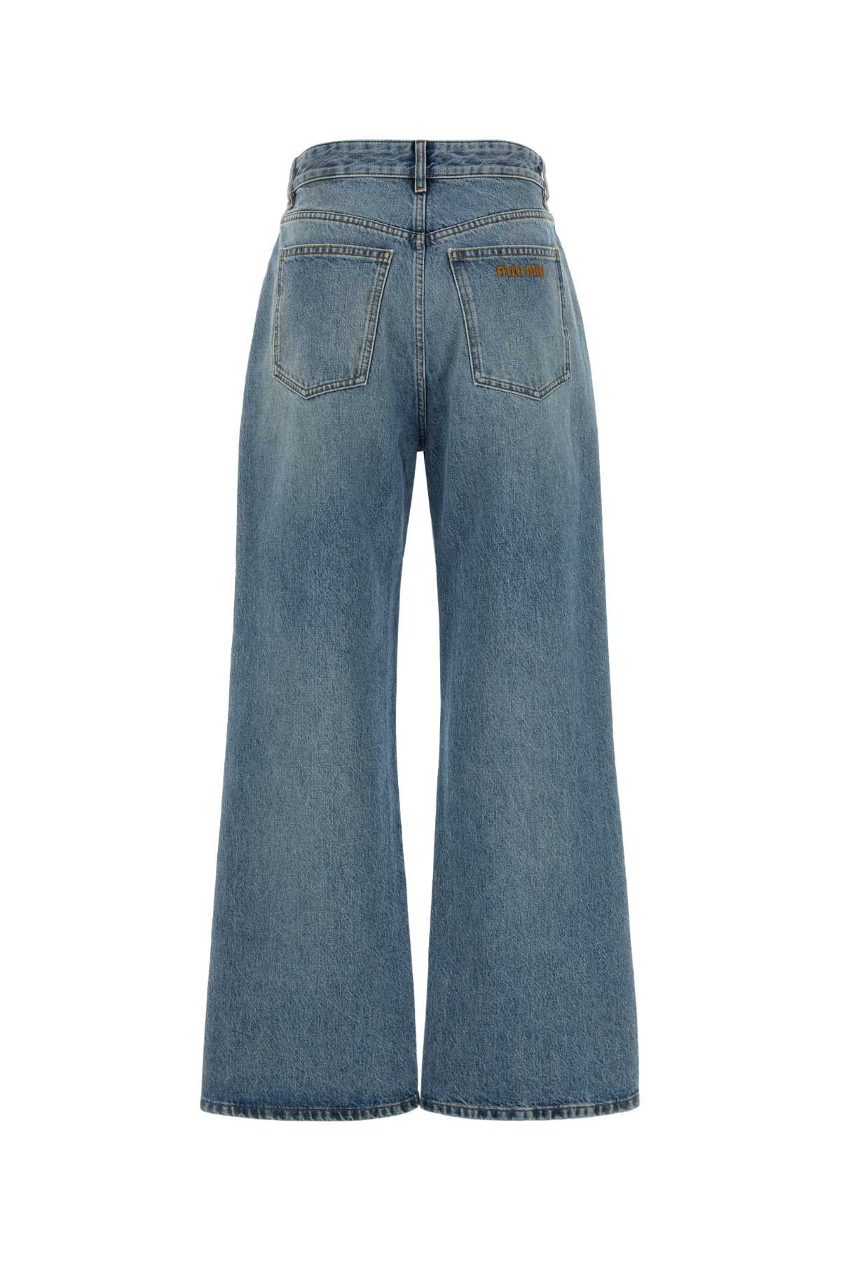 [Miu Miu] Jeans FW26 GWP500SOOO1NLC F0008