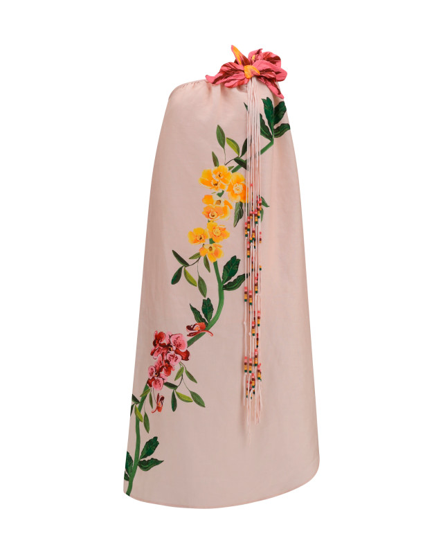 One-shoulder maxi Dress
