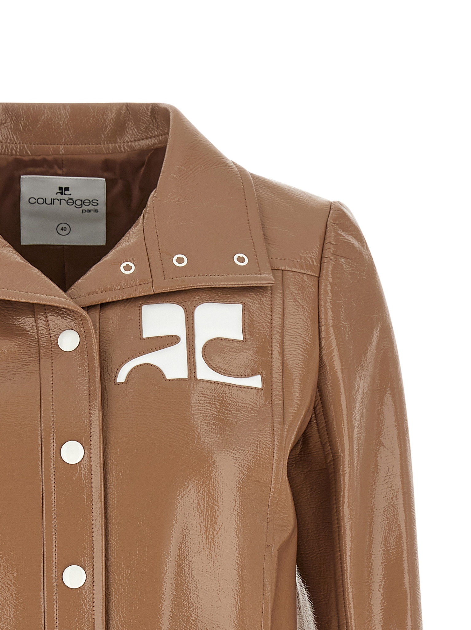 [Courreges] Leather Jacket FW26 223CBL005VY00141091