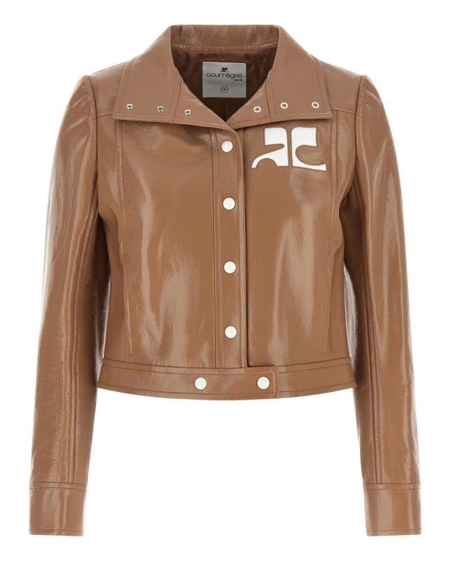 [Courreges] Leather Jacket FW26 223CBL005VY00141091