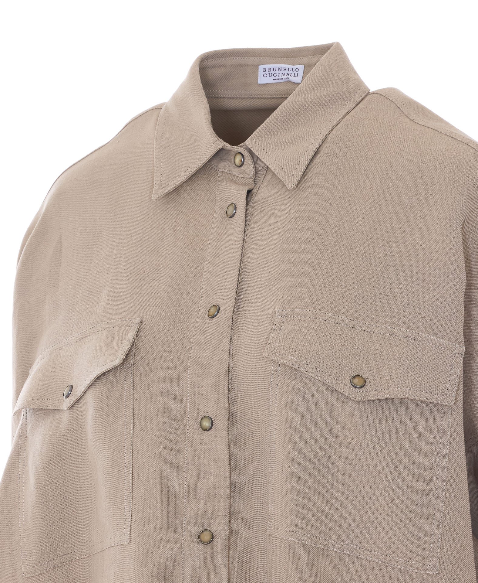 [Brunello Cucinelli] Shirts Long Sleeve SS26 MH126NE416C9195