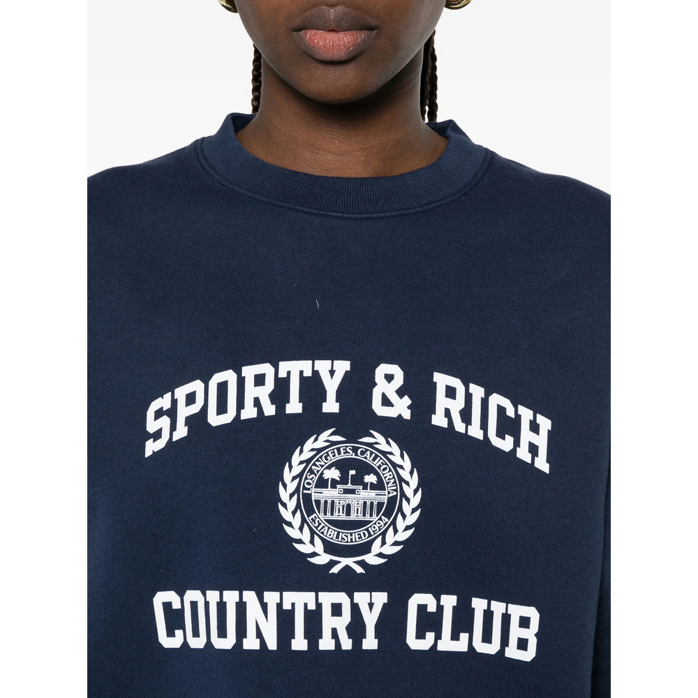 [SPORTY & RICH] Sweatshirt FW26 ST09876218BL  DNAVY
