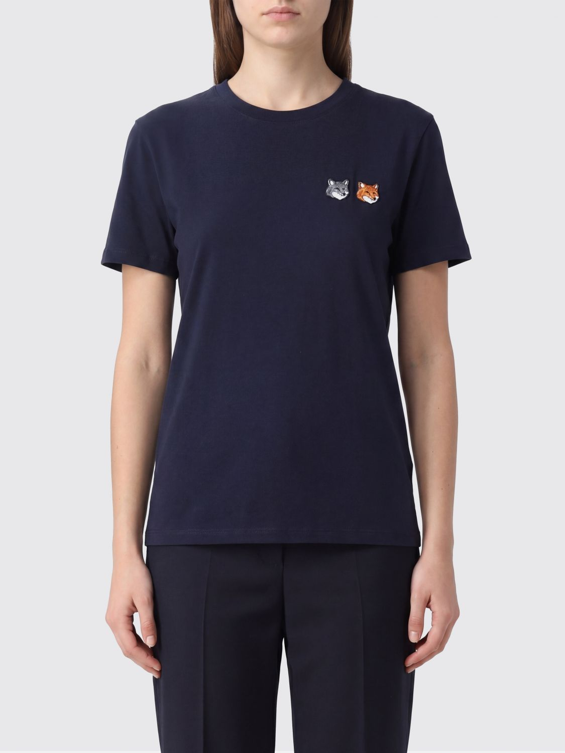 [MAISON KITSUNE] T-shirts Short Sleeve SS26 OW011CFKJ7026 P190