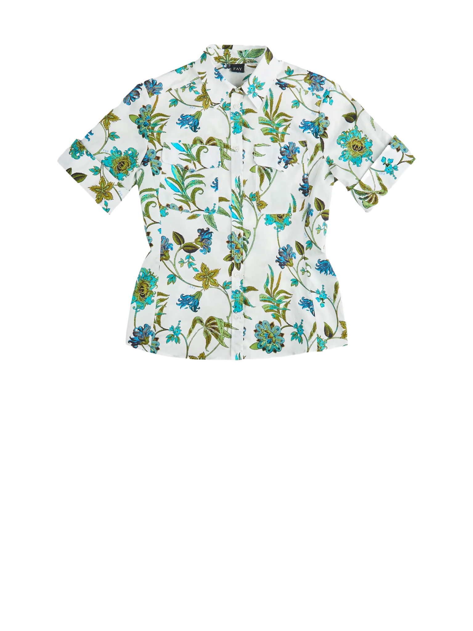 [Fay] Shirts Short Sleeve SS26 NCWA2526000ZGHB001