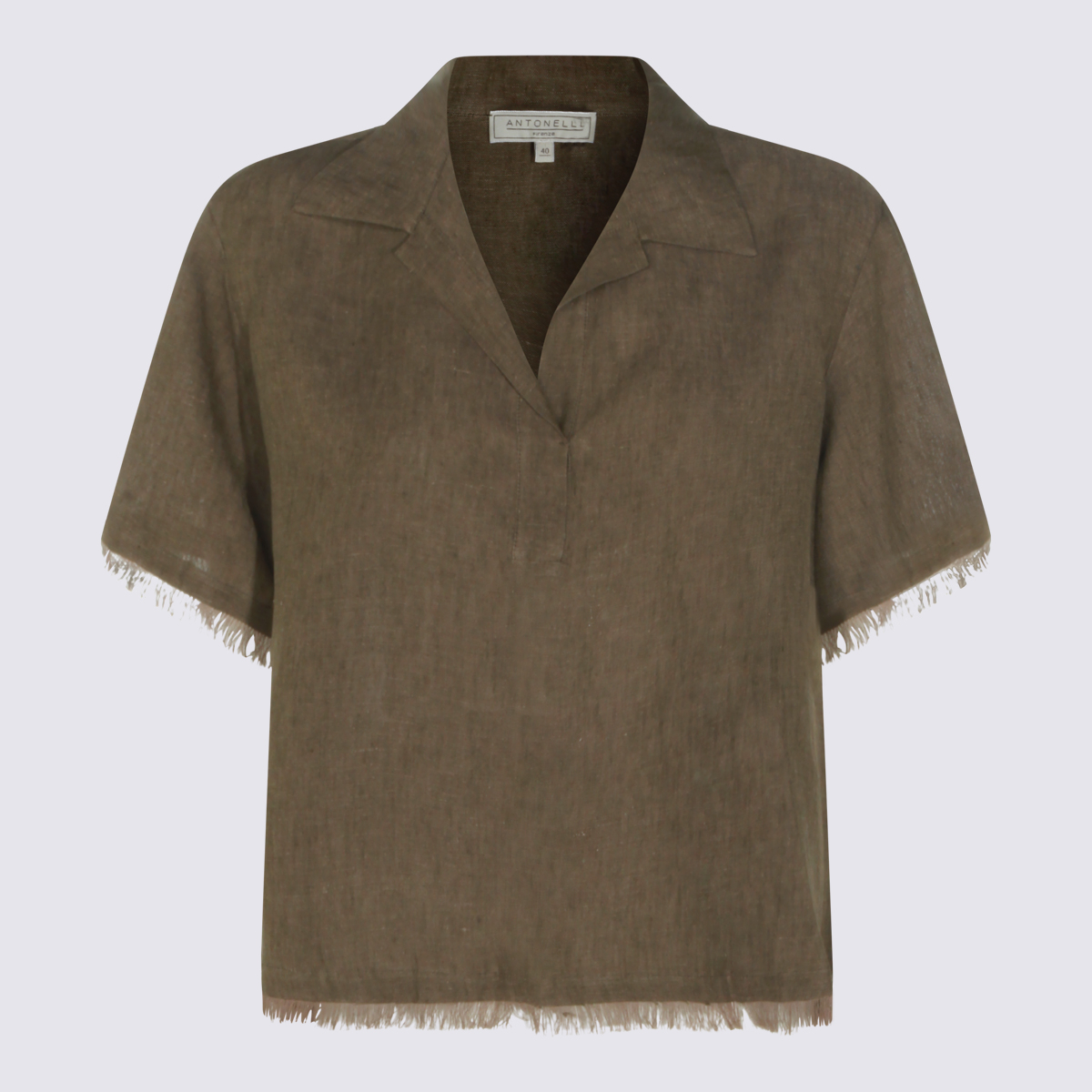 [ANTONELLI FIRENZE] Shirts Short Sleeve SS26 Q2714528343
