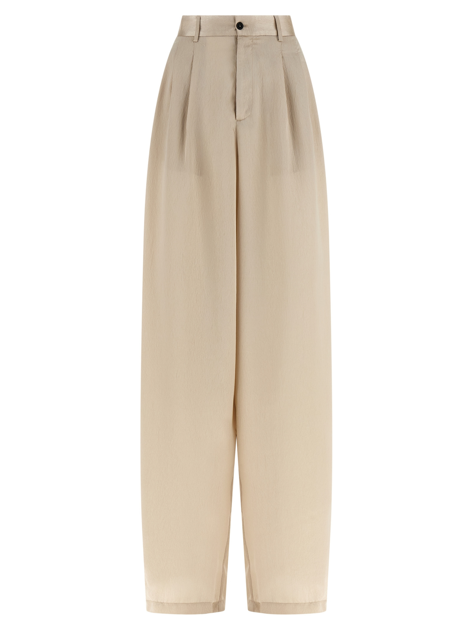 [MAISON JEJIA] Pants SS26 MJD26611116MOUSSECRINKLE