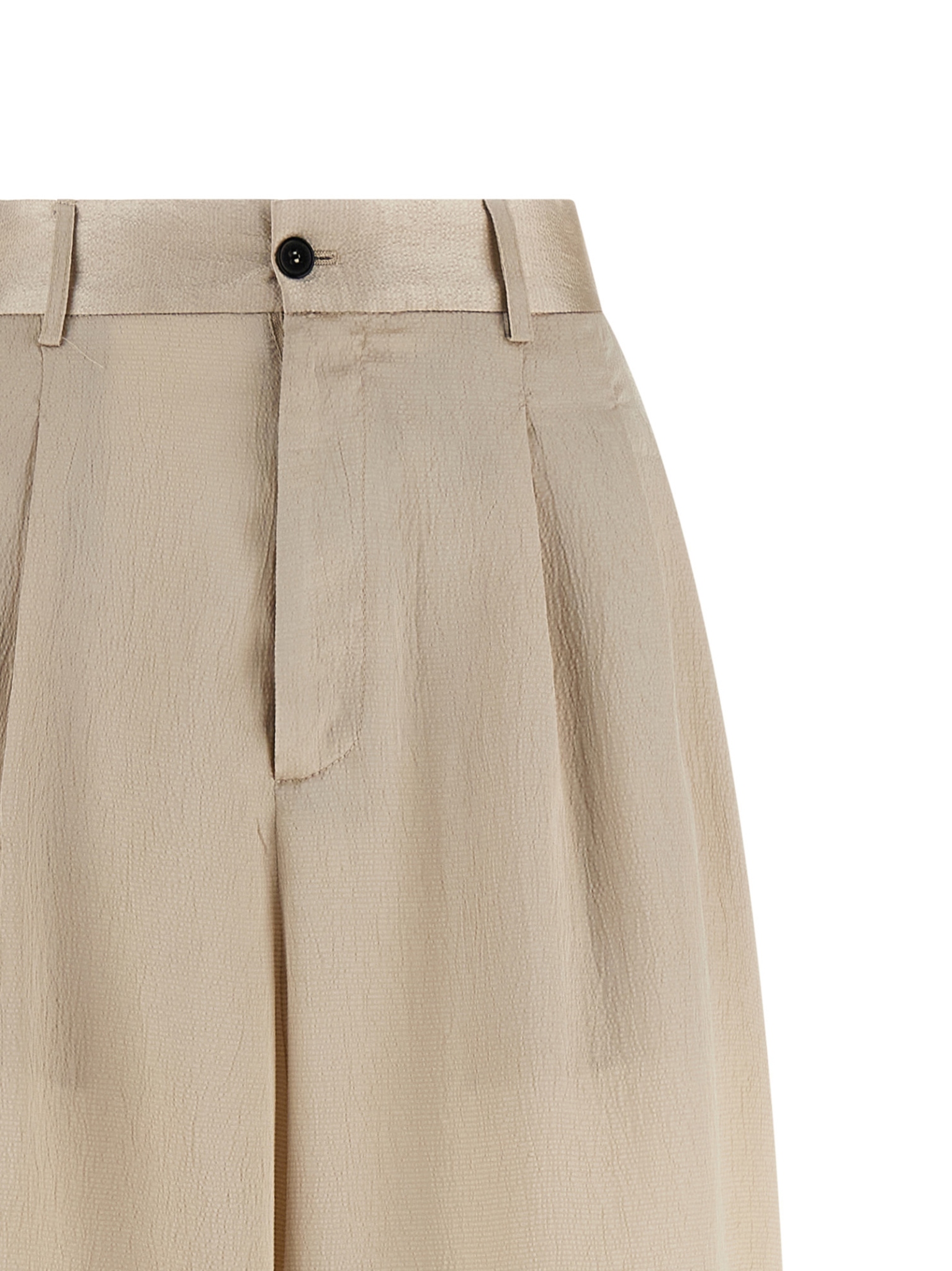 [MAISON JEJIA] Pants SS26 MJD26611116MOUSSECRINKLE