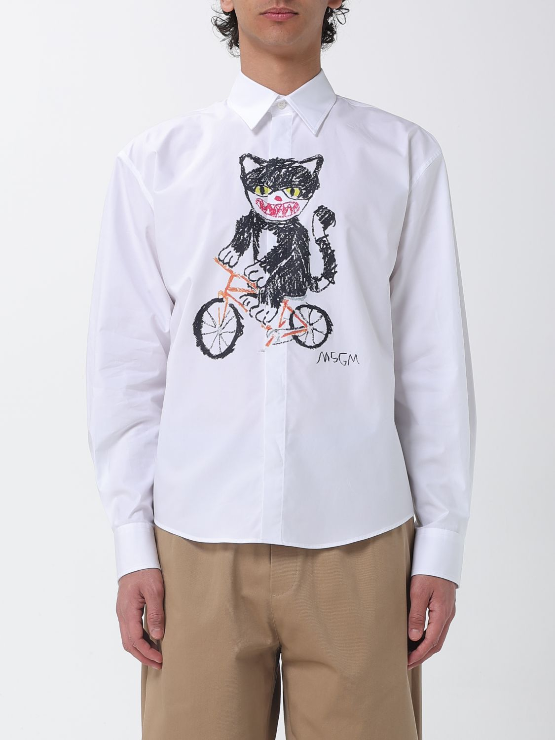 [MSGM] Shirts Long Sleeve SS26 4040ME18X267112 01