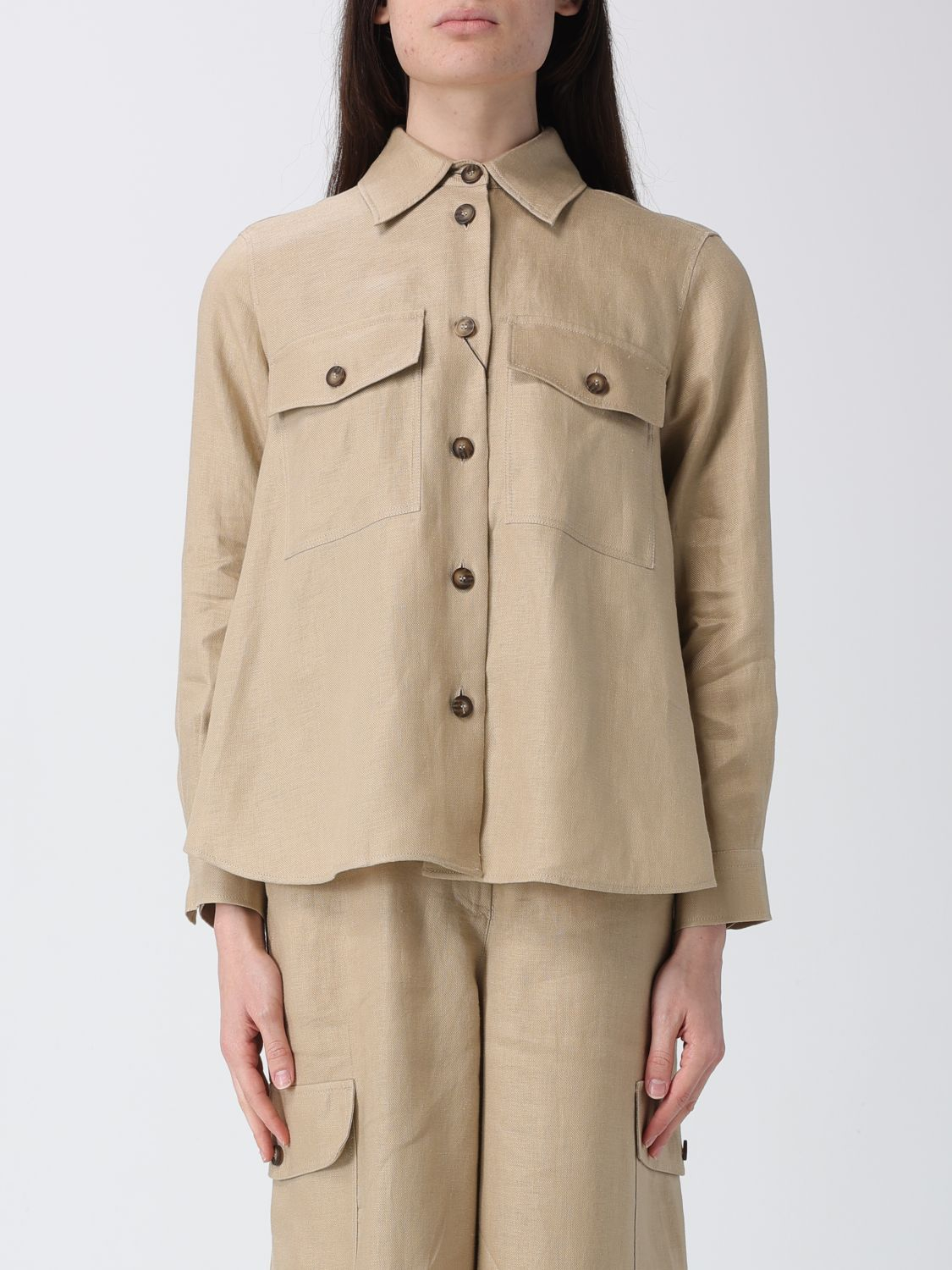 [WEEKEND MAX MARA] Shirts Long Sleeve SS26 2615041023600 001