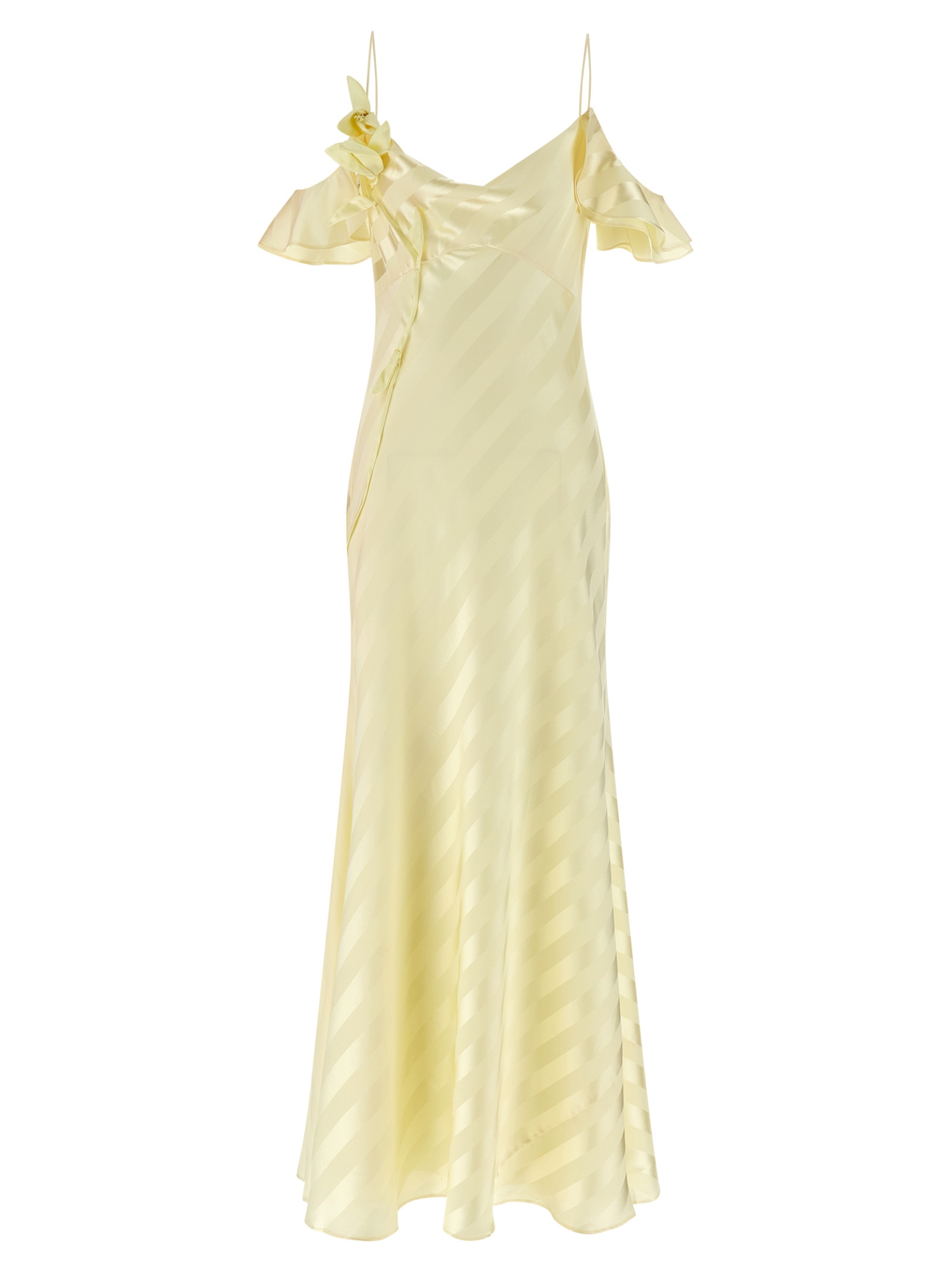 [SELF PORTRAIT] Sleeveless dress SS26 SS26259XAYYELLOW