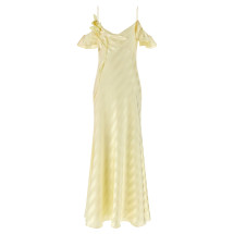 [SELF PORTRAIT] Sleeveless dress SS26 SS26259XAYYELLOW