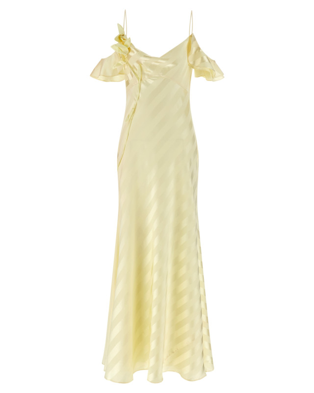 [SELF PORTRAIT] Sleeveless dress SS26 SS26259XAYYELLOW