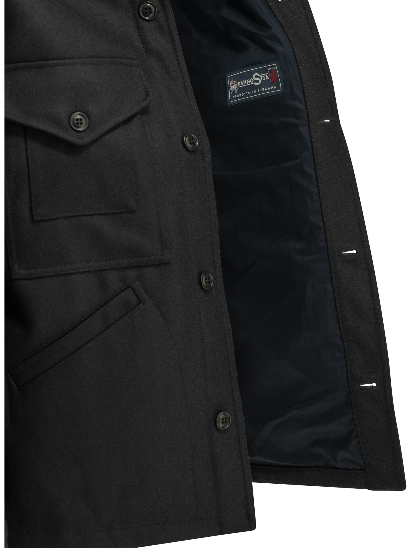 [Manifattura Ceccarelli] Coat FW26 7079-QRNAVY