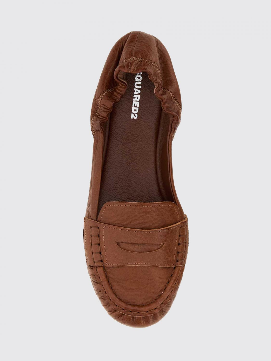 [Dsquared2] Flat shoes SS26 BAW002012900001 COTTO