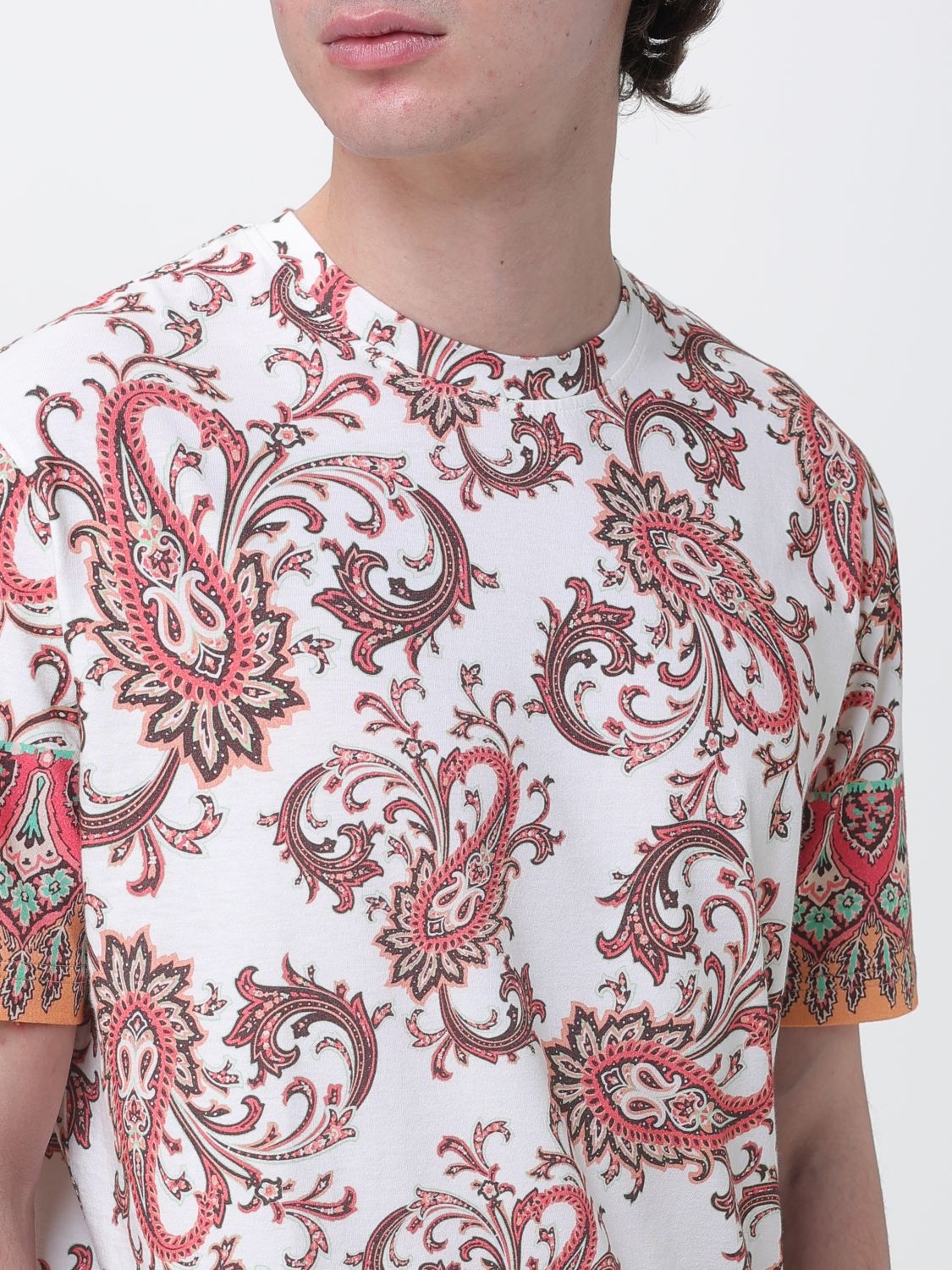 [Etro] T-shirts Short Sleeve SS26 MRMA0002AKG39 X0803