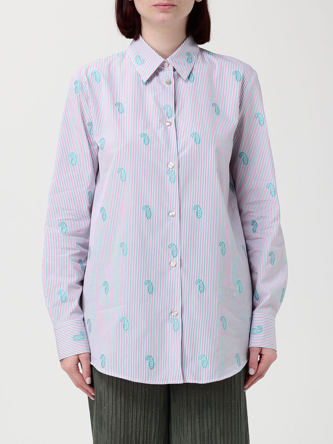 [Etro] Shirts Long Sleeve SS26 WRIA001399TJ5D9 S9870