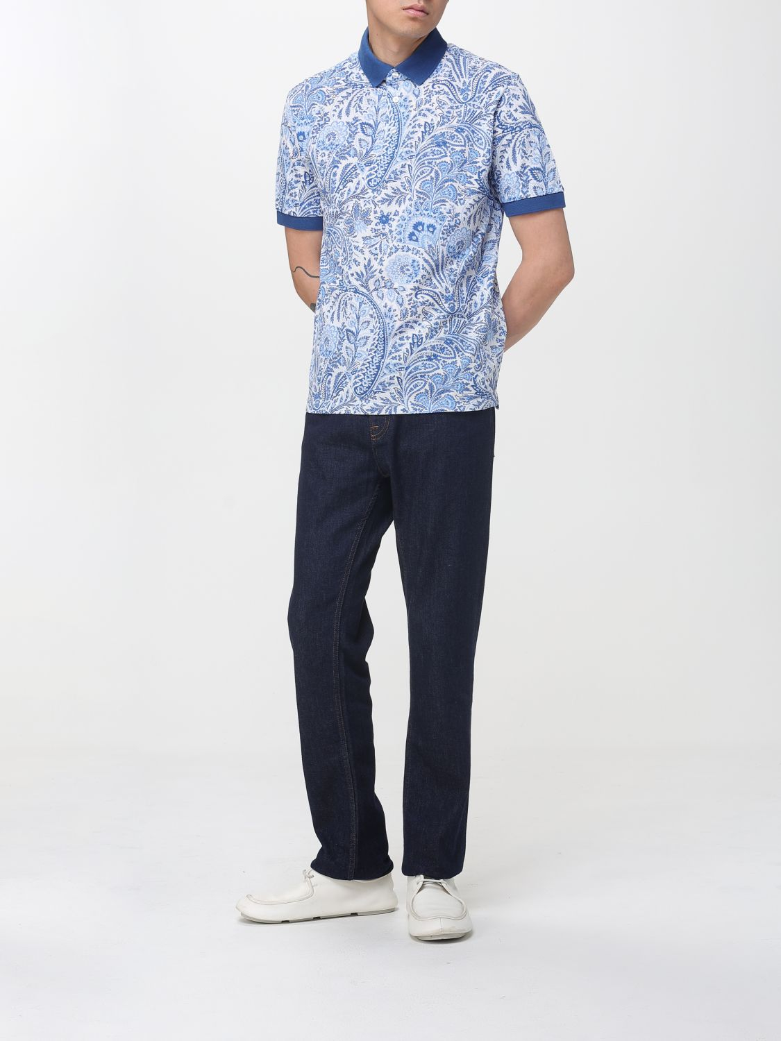 [Etro] T-shirts Short Sleeve SS26 MRMD0004AKF83 X0801