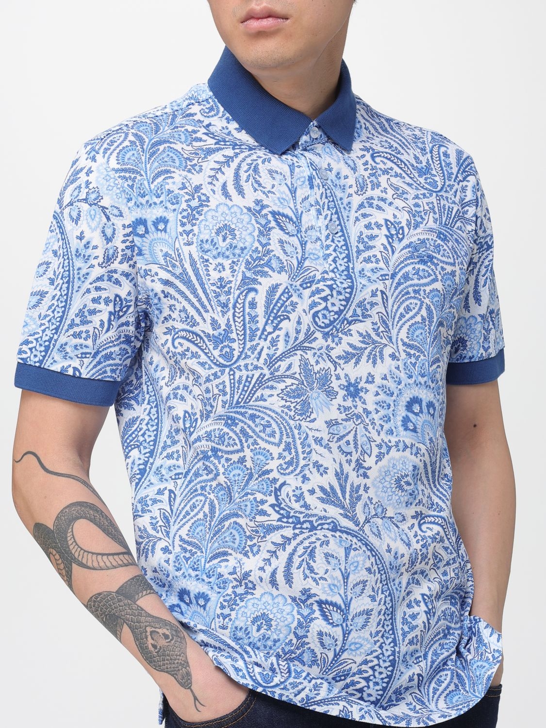 [Etro] T-shirts Short Sleeve SS26 MRMD0004AKF83 X0801