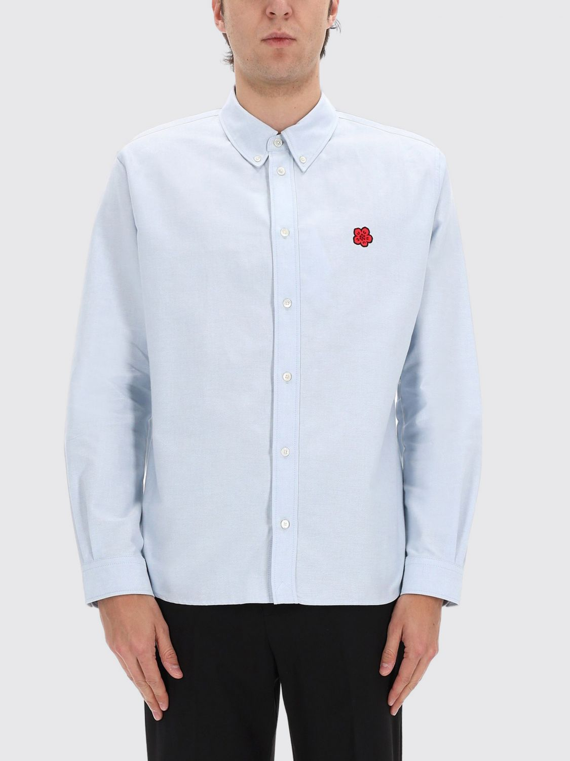 [Kenzo] Shirts Long Sleeve SS26 FG55CH4109LO 63