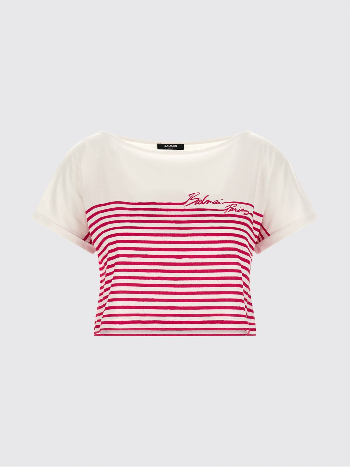 [Balmain] T-shirts Short Sleeve SS26 GF1EE150GF53 GVA