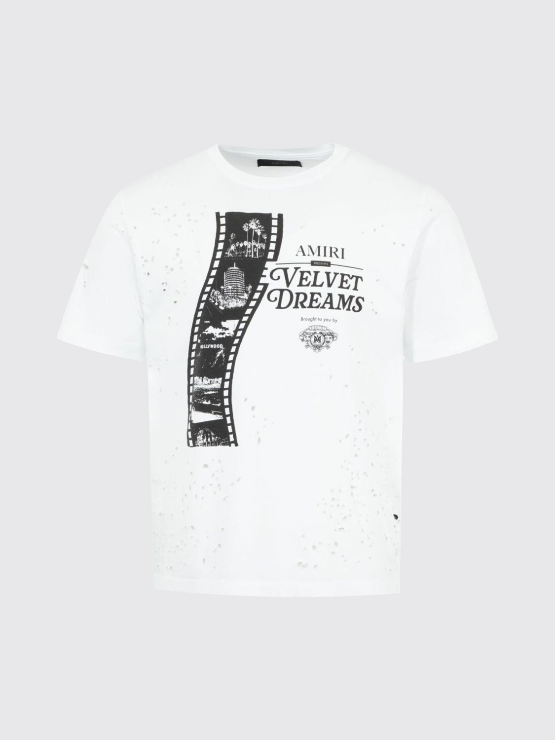 [Amiri] T-shirts Short Sleeve SS26 AMJYTE1093 WHITE
