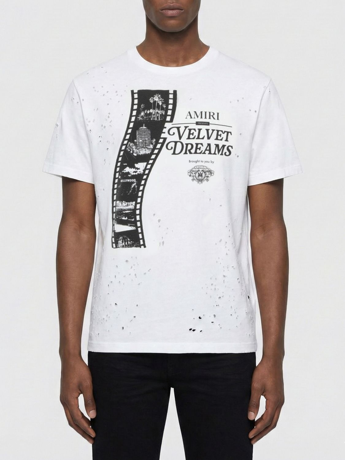 [Amiri] T-shirts Short Sleeve SS26 AMJYTE1093 WHITE