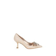 [Jimmy Choo] Pumps SS26 J000181534AURIA 70 HGQLIGHT SOFT GOLD/ C