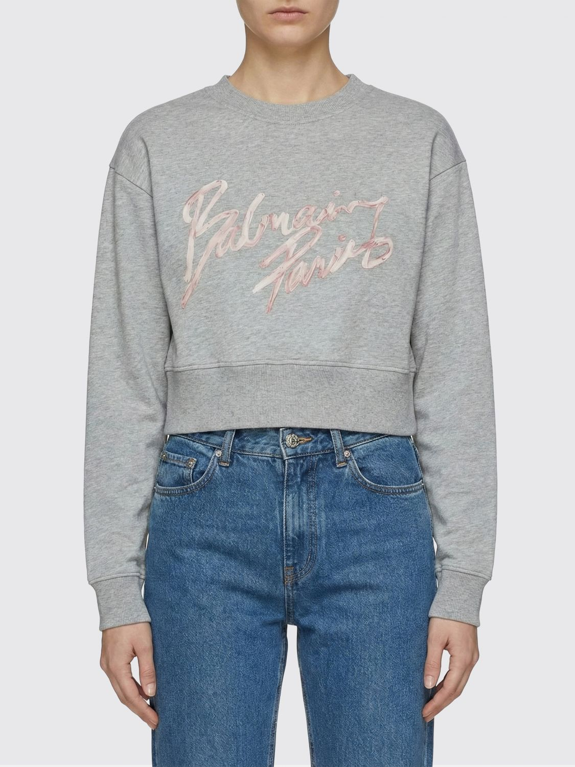 [Balmain] Sweatshirt SS26 GF1JO080BD43 YIW
