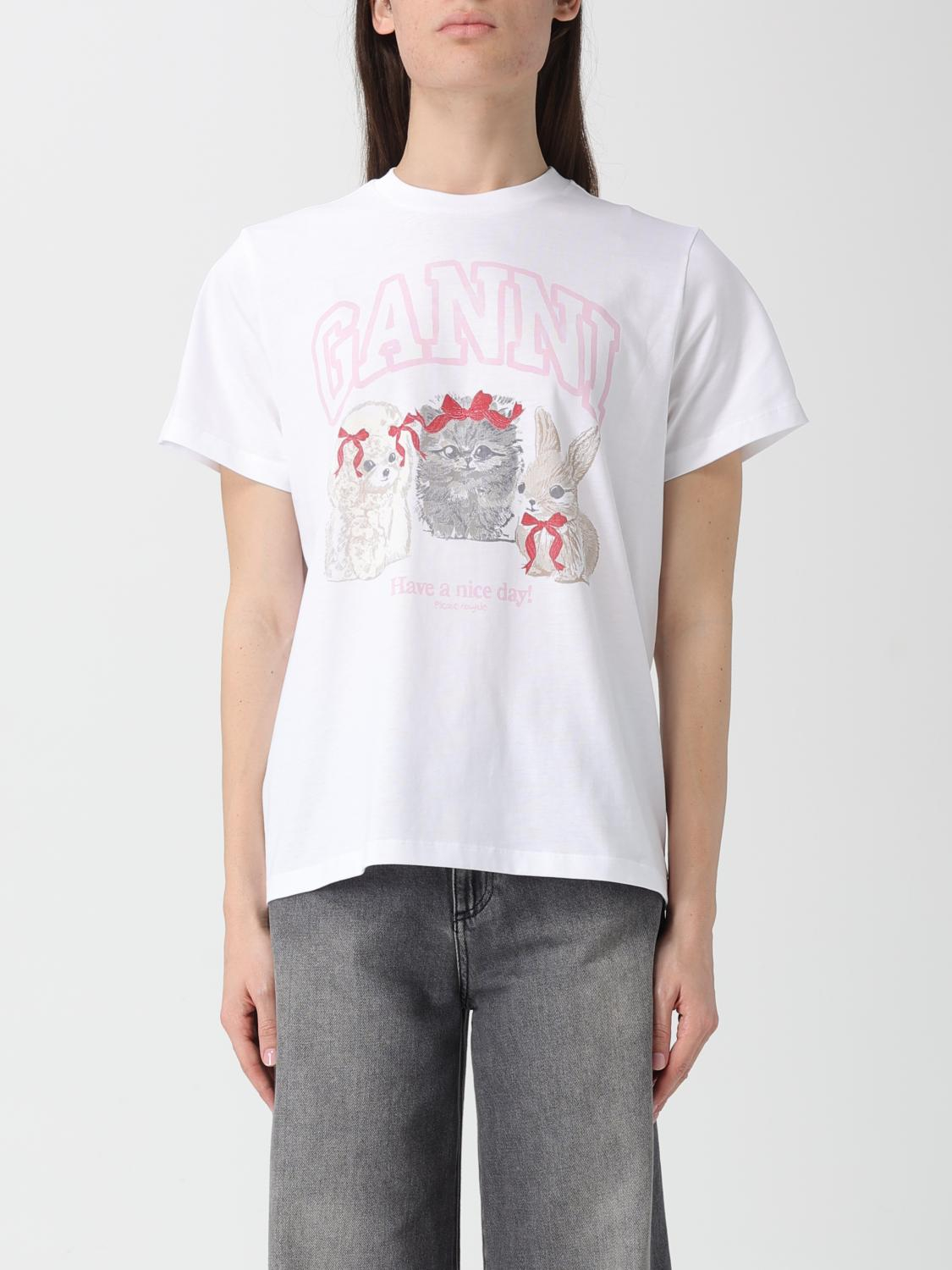 [GANNI] T-shirts Short Sleeve SS26 A1050029 151