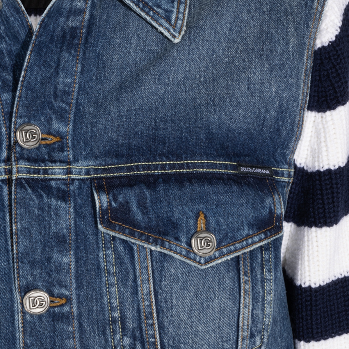 [Dolce & Gabbana] Denim jacket FW26 G9CLXDGK526S9000