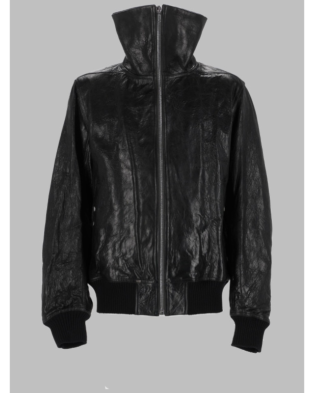 [Rick Owens] Leather Jacket FW26 RU02F4751_LBE09