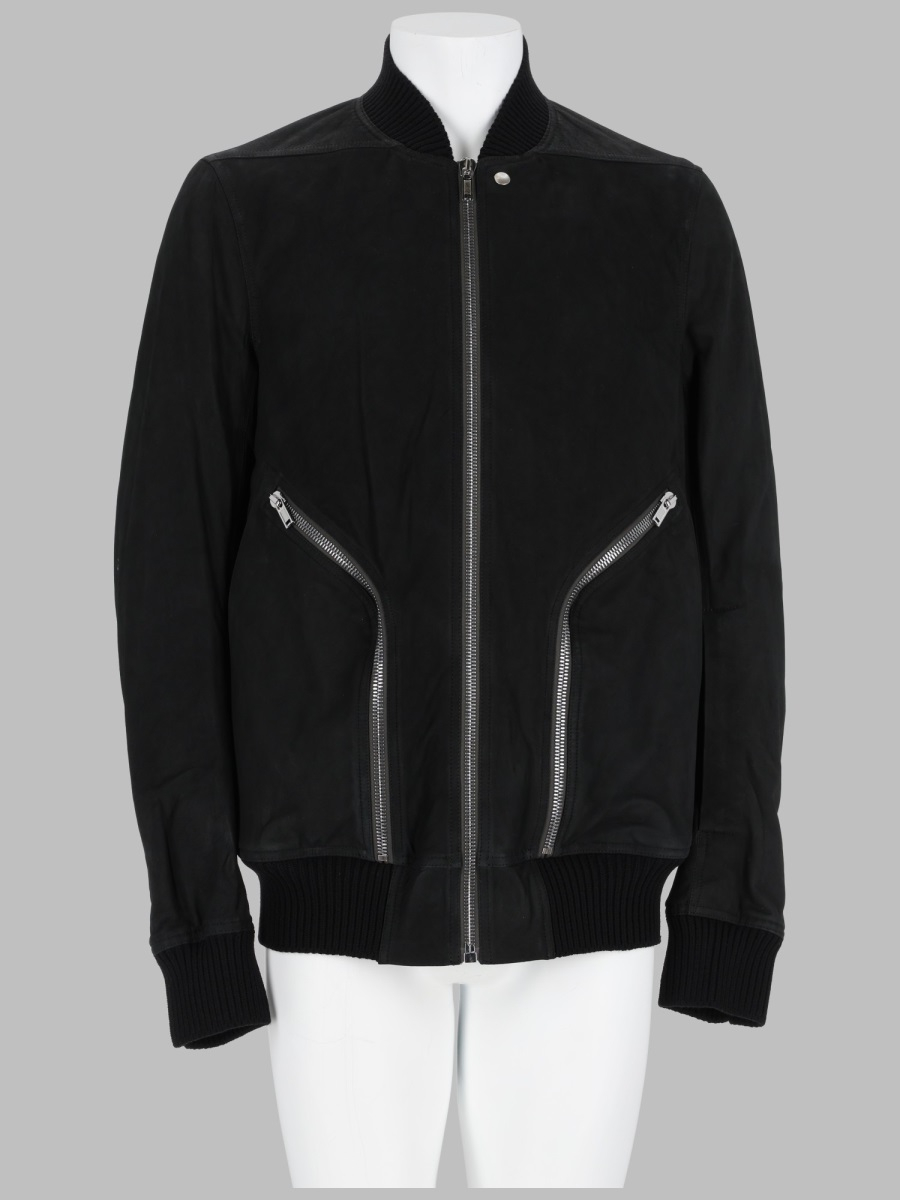 [Rick Owens] Leather Jacket FW26 RU02F4779_LBS09