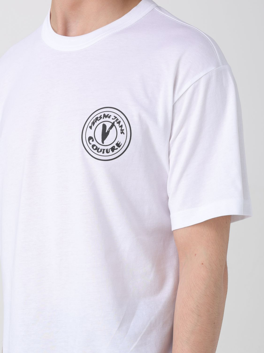 [VERSACE JEANS COUTURE] T-shirts Short Sleeve SS25 78GAHE07CJ00E 003