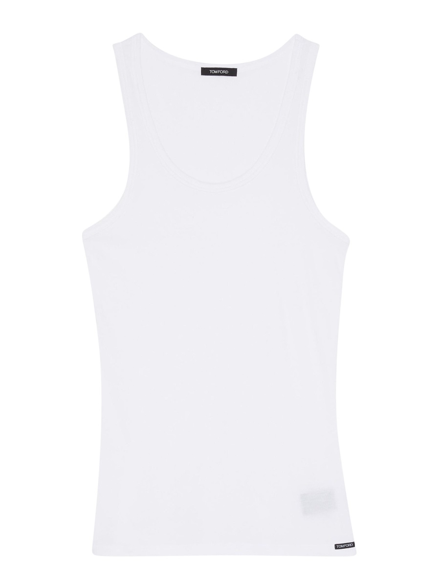 [Tom Ford] T-shirts Sleeveless FW26 T4D101210_100