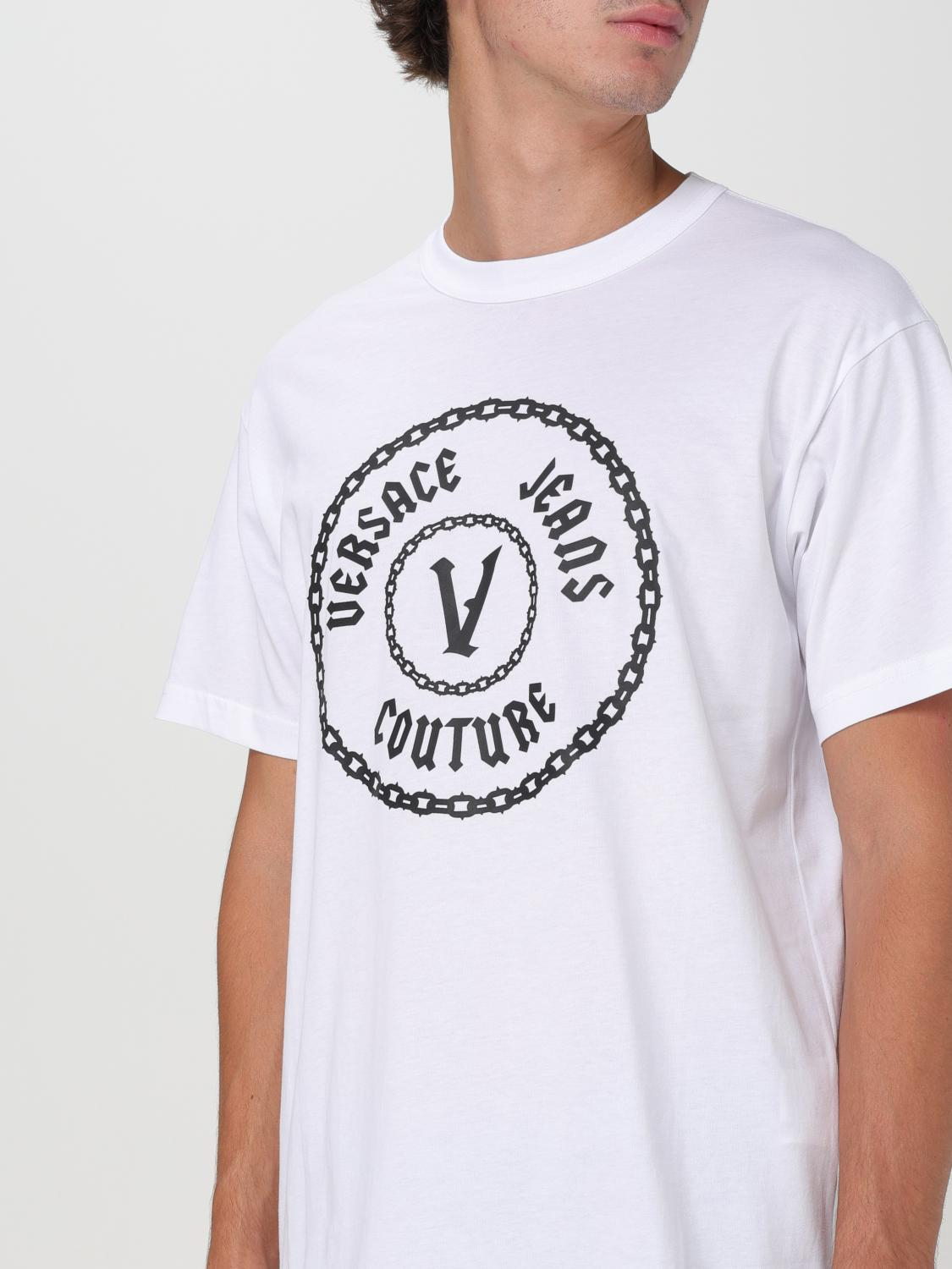 [VERSACE JEANS COUTURE] T-shirts Short Sleeve FW24 77GAHT03CJ00T 003