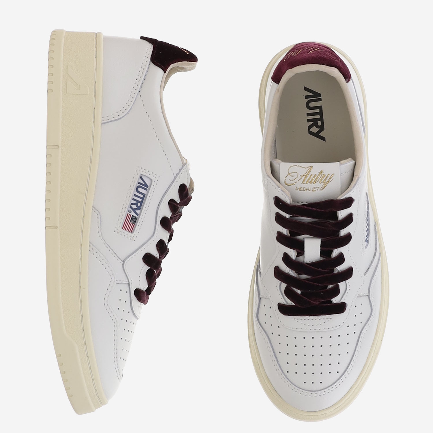 [AUTRY] Sneakers FW26 AULWVZ01LEAVELVLOGO WHTFIG