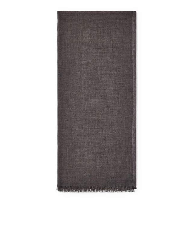 [Giorgio Armani] Scarf FW26 GW004172AF29277U6063 CHOCOLATE BROWN