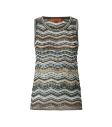 [MISSONI] T-shirts Sleeveless FW26 DS26WK0HBK01KSSMSPO