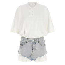 [ALEXANDER WANG] Short sleeve dress FW26 4DC3266121494C