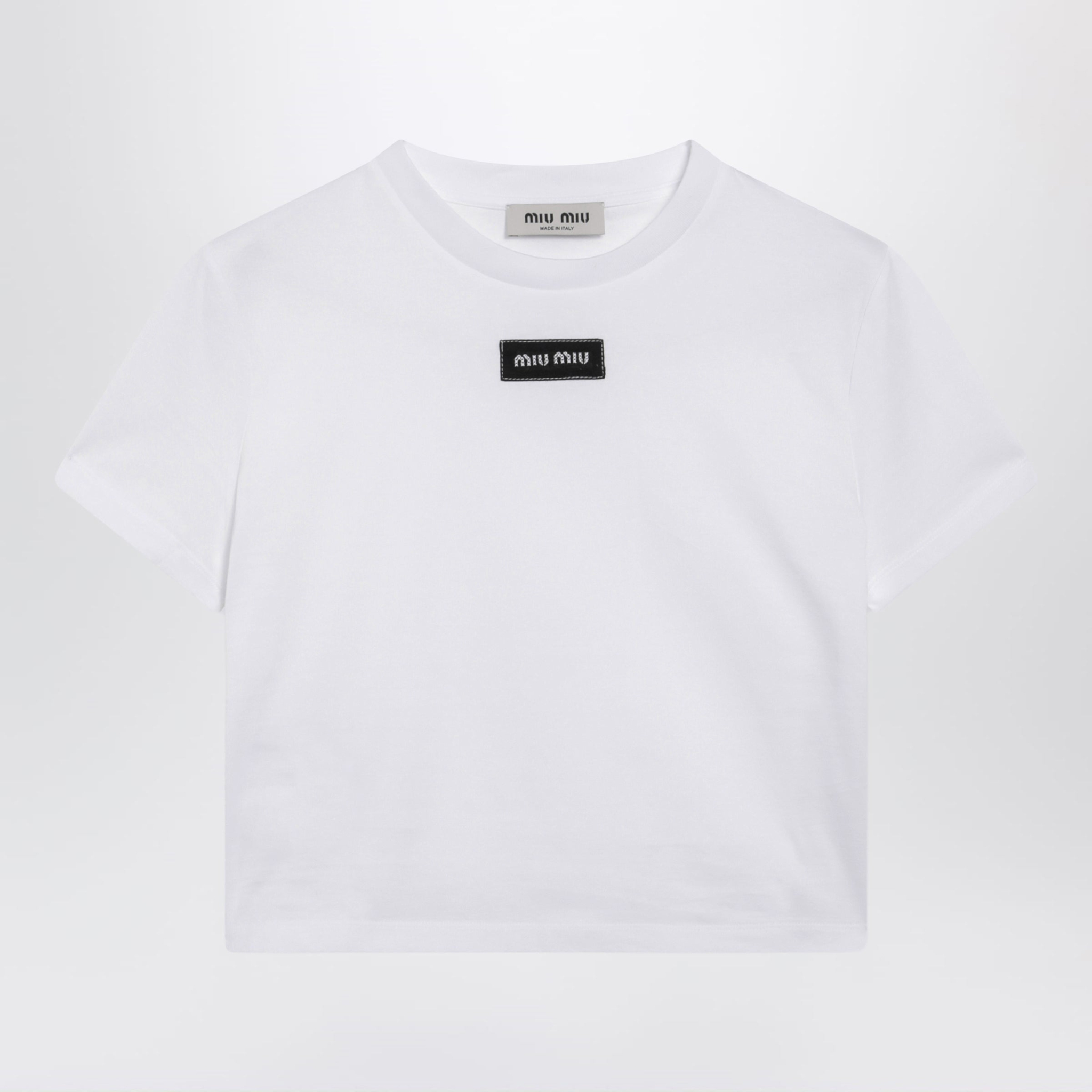 [Miu Miu] T-shirts Short Sleeve FW26 MJNA45OOO6398