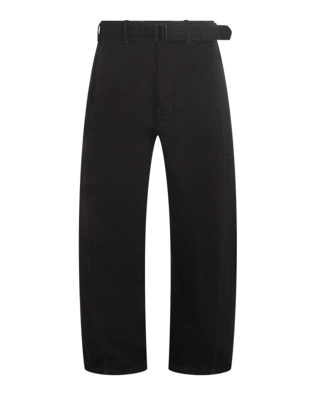[LEMAIRE] Trousers FW26 PA326LD1055BK999