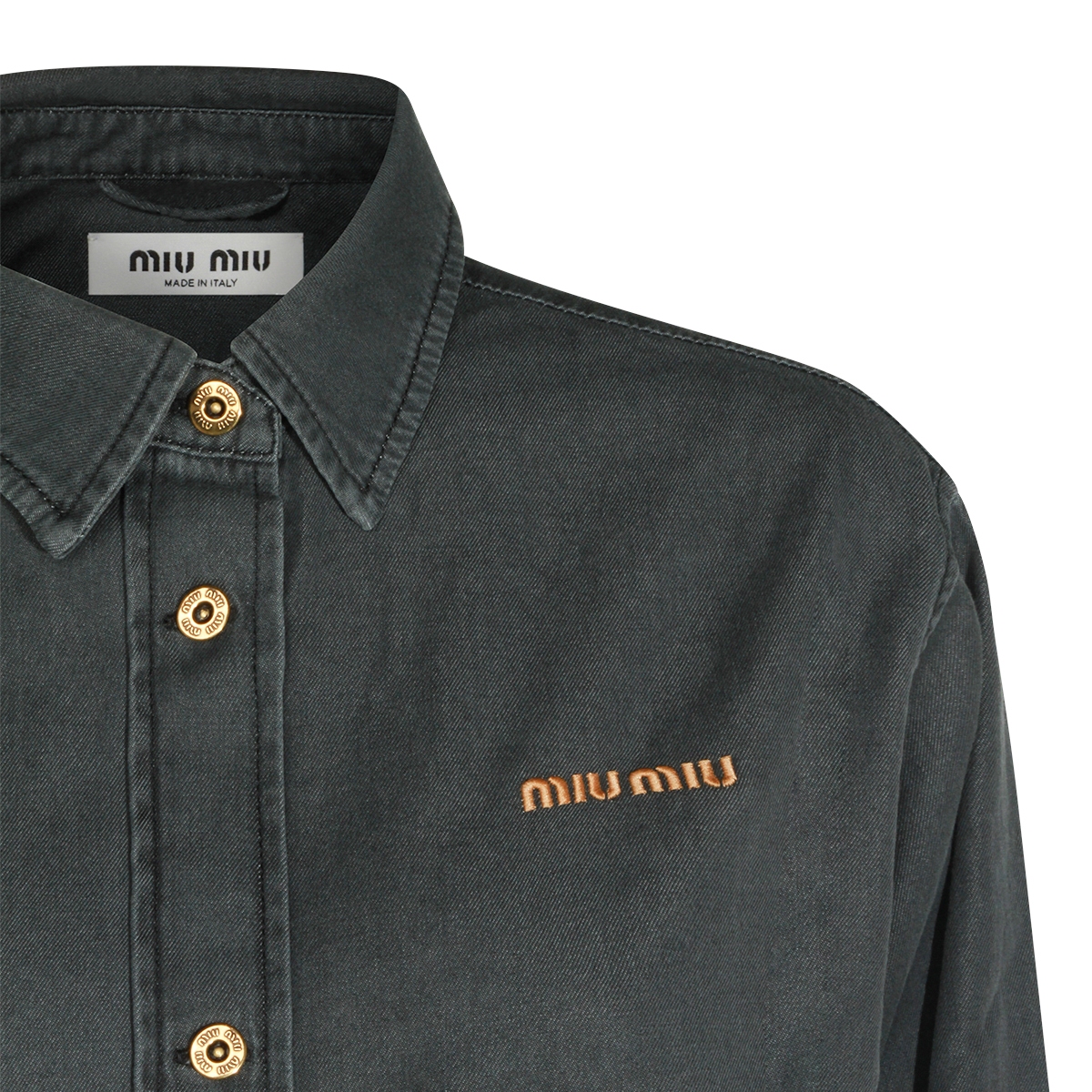 [Miu Miu] Shirts Long Sleeve FW26 GWC131SOOO15MPF0002