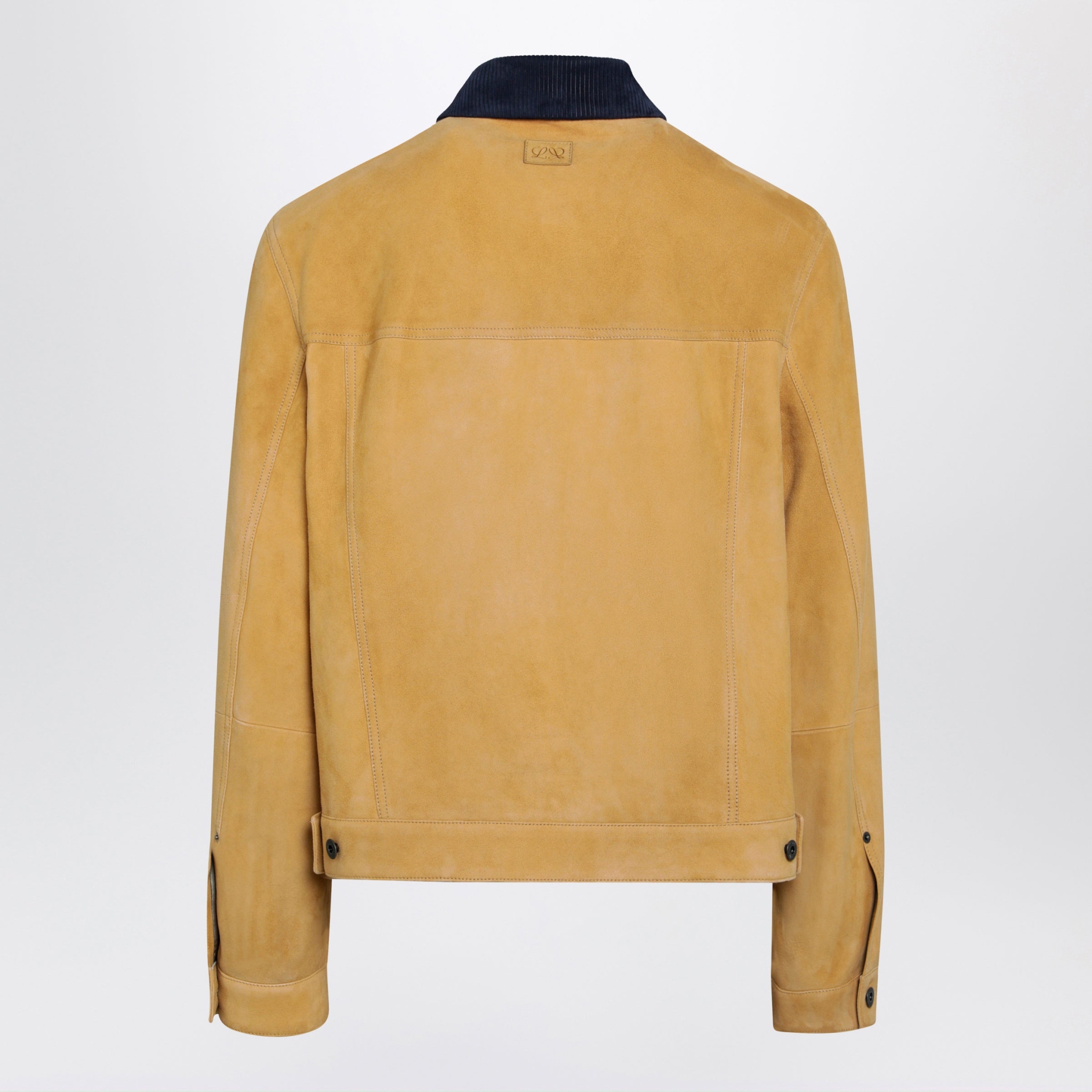 [Loewe] Leather Jacket FW26 H526Y34LBNSUE