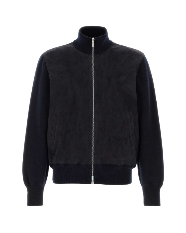 [Salvatore Ferragamo] Bomber Jacket FW26 145330791048 NEWNAVY