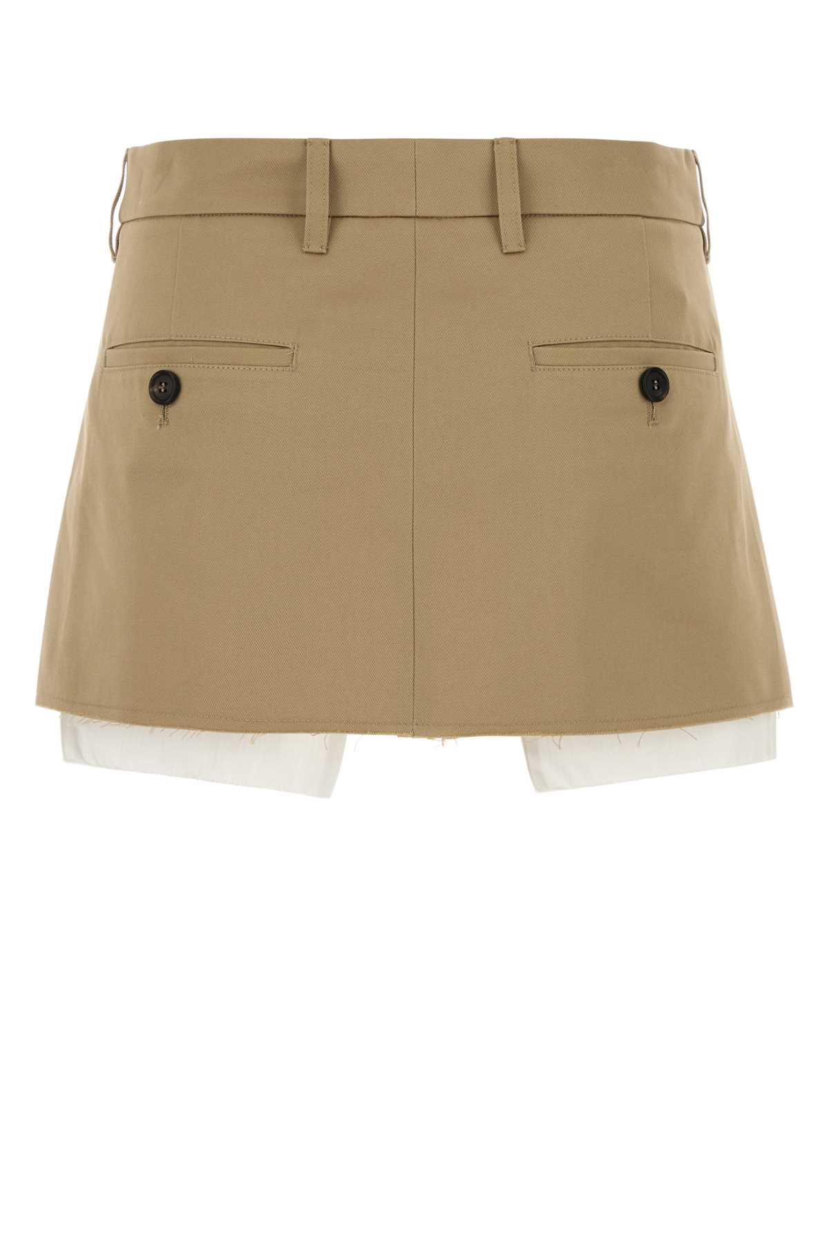 [Miu Miu] Mini skirt FW26 MG2690SOOO1UPX F0065